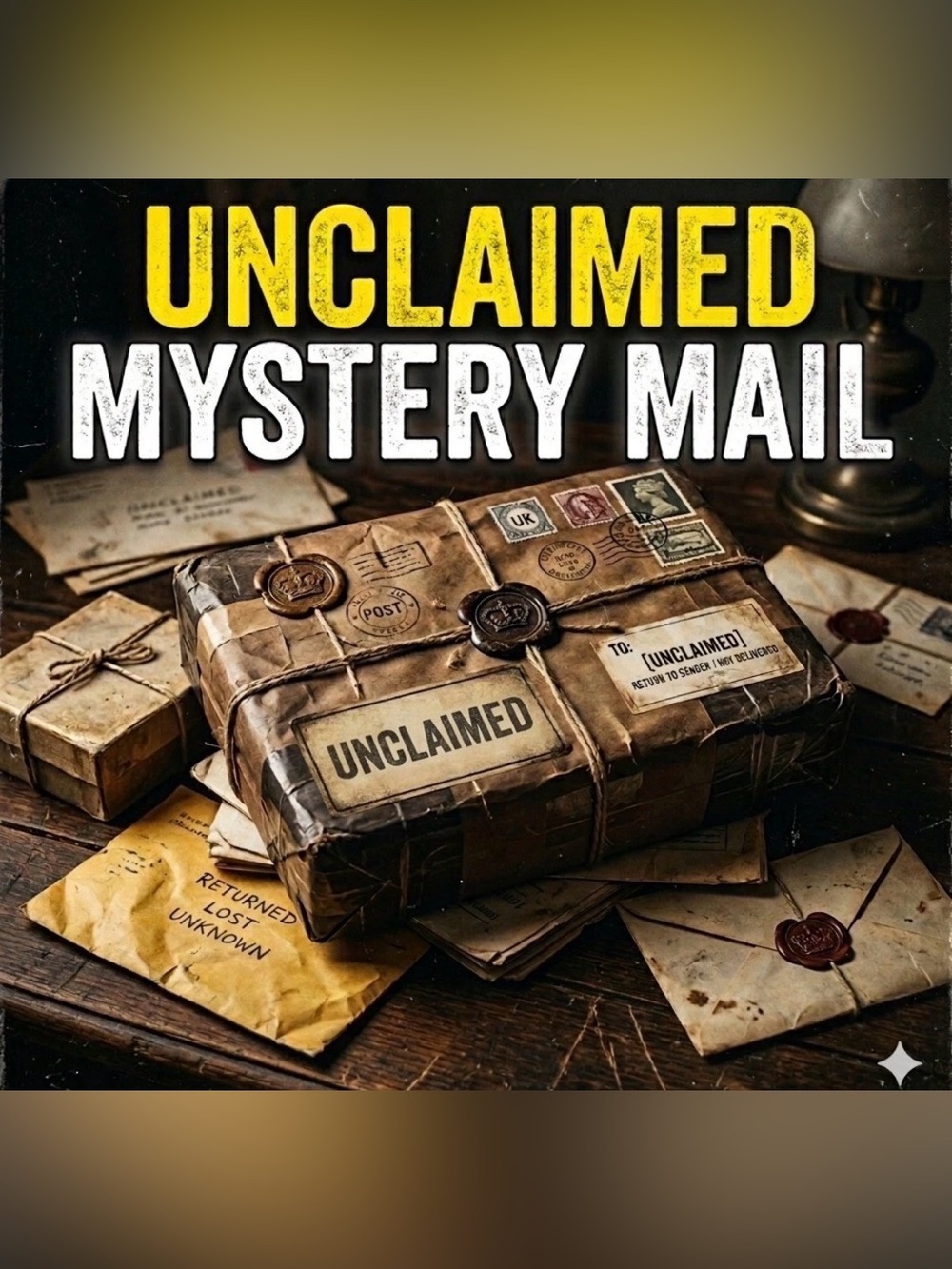 UNCLAIMED MYSTERY MAIL!